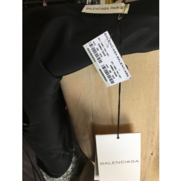 Balenciaga Black White 2014 Runway Vest - Picture 8 of 8